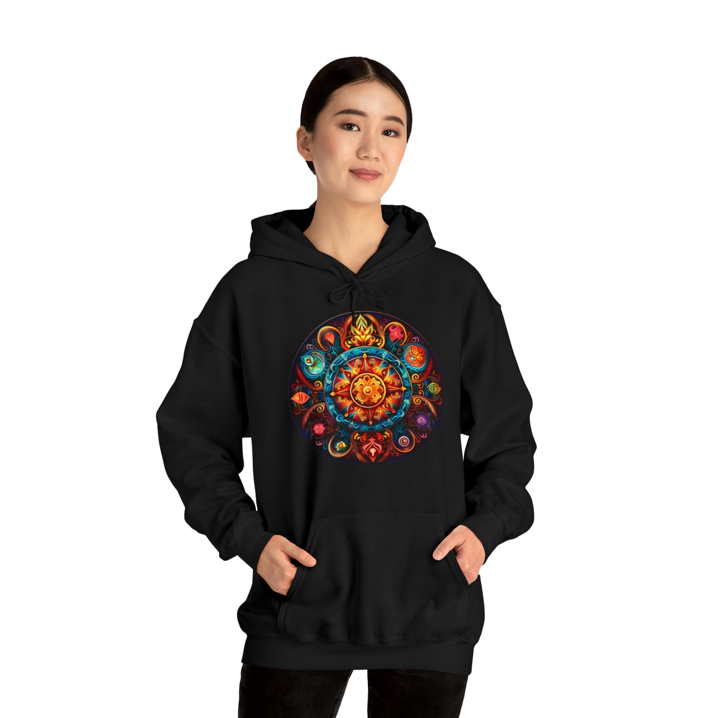Mandala Hooded Sweatshirt