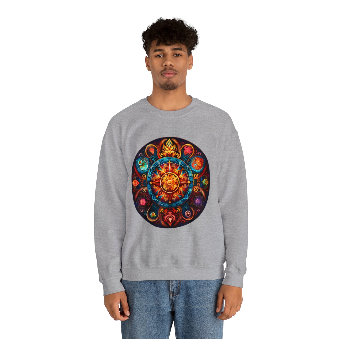 Mandala Crewneck Sweatshirt