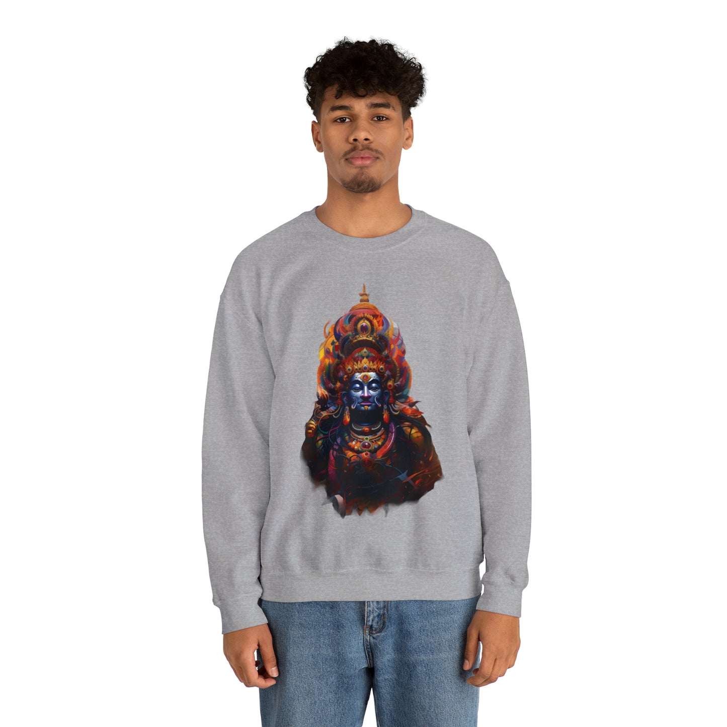 Vibrant Shiva Crewneck Sweatshirt