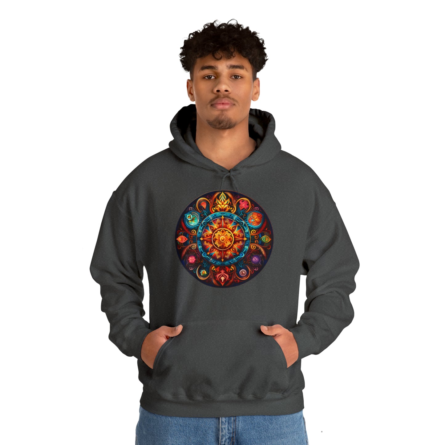 Mandala Hooded Sweatshirt