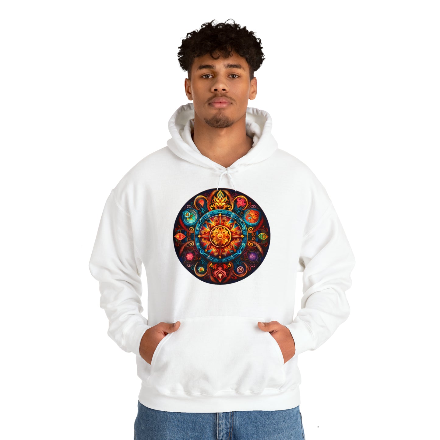 Mandala Hooded Sweatshirt