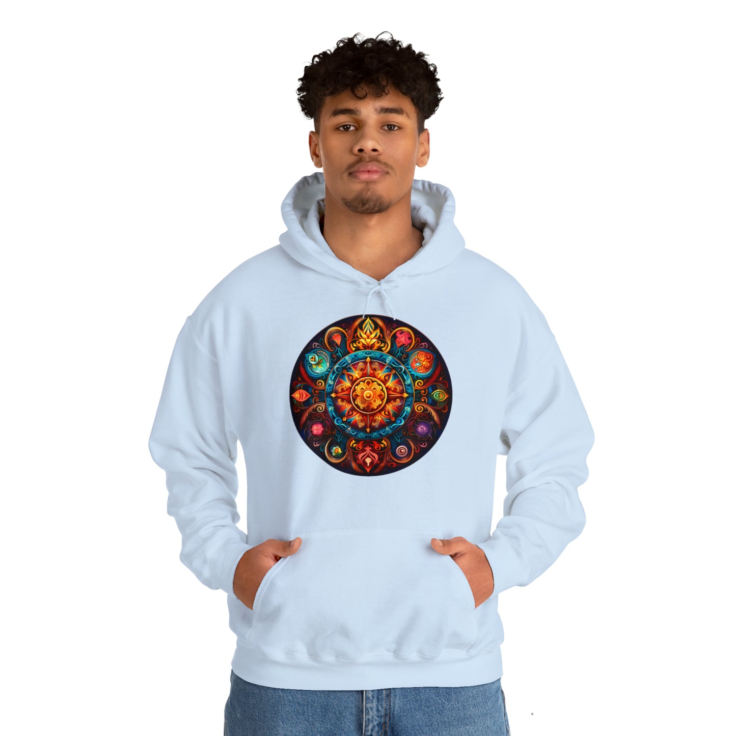 Mandala Hooded Sweatshirt