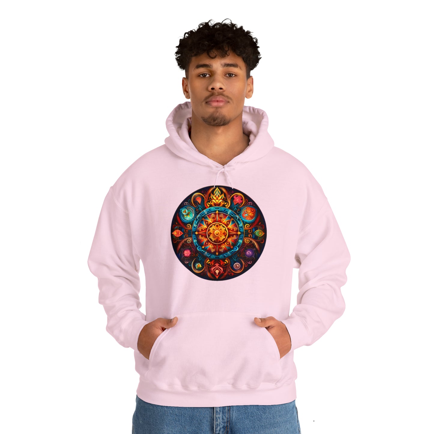 Mandala Hooded Sweatshirt