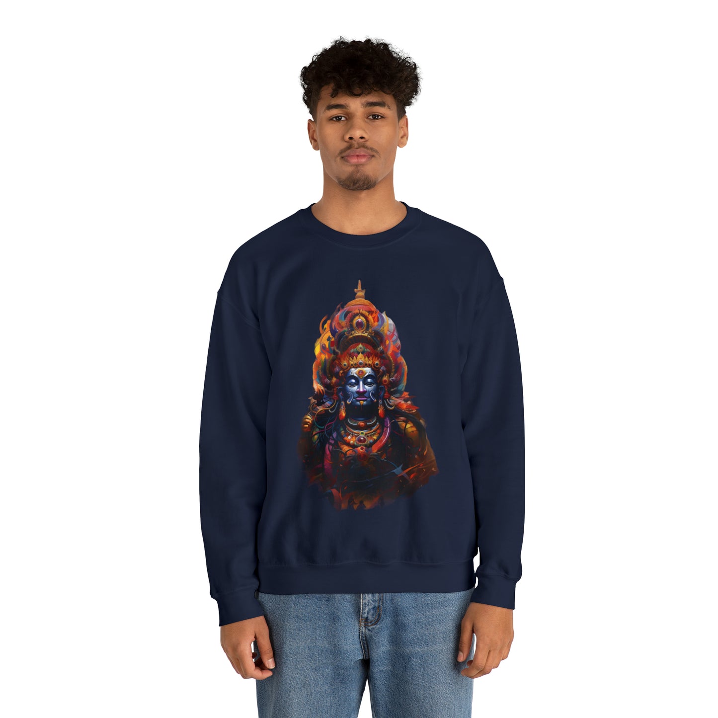 Vibrant Shiva Crewneck Sweatshirt