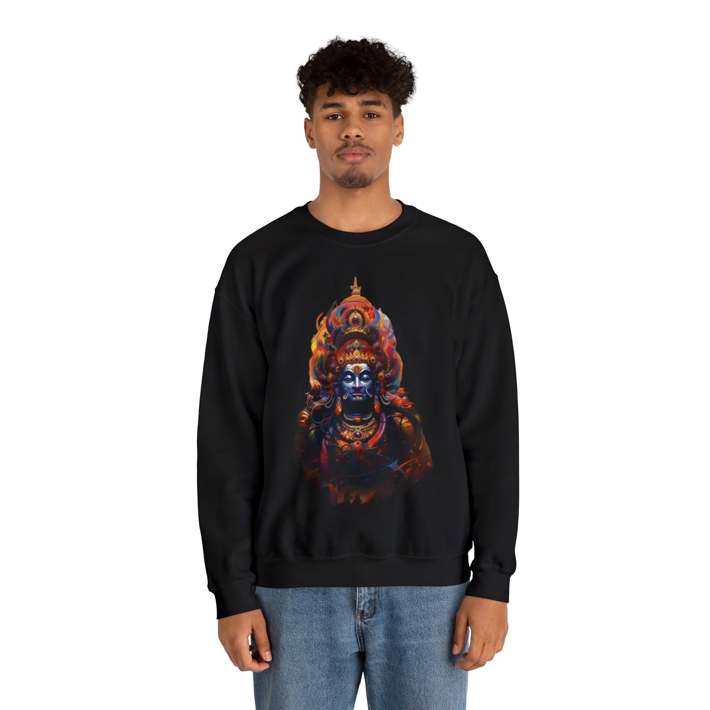 Vibrant Shiva Crewneck Sweatshirt