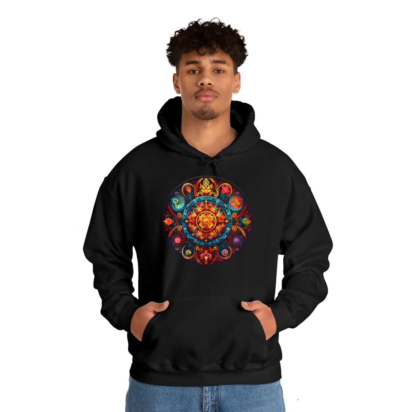 Mandala Hooded Sweatshirt