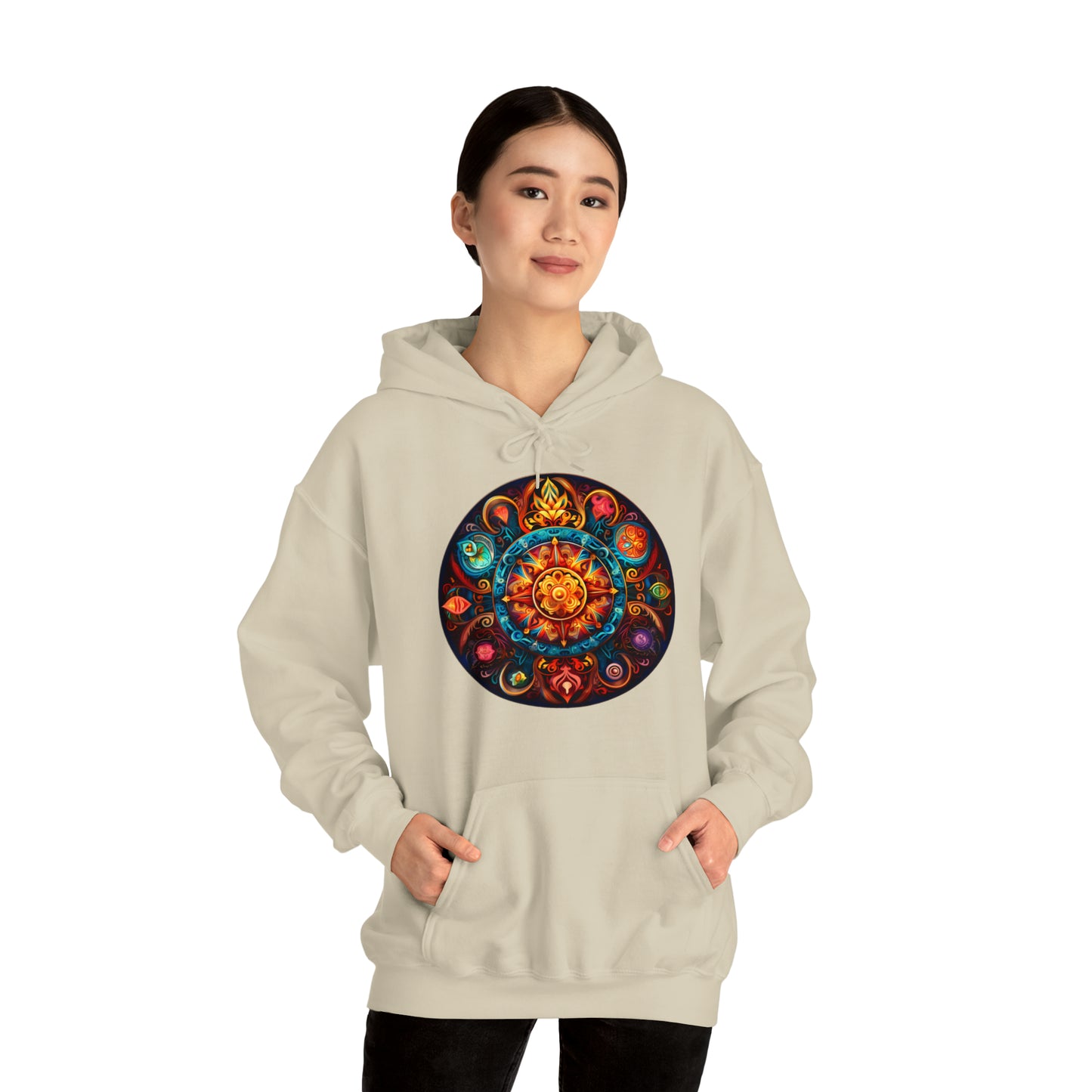 Mandala Hooded Sweatshirt