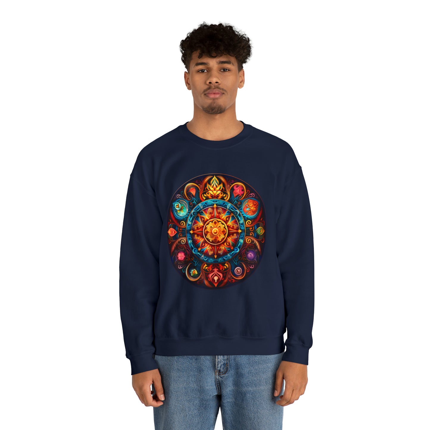 Mandala Crewneck Sweatshirt