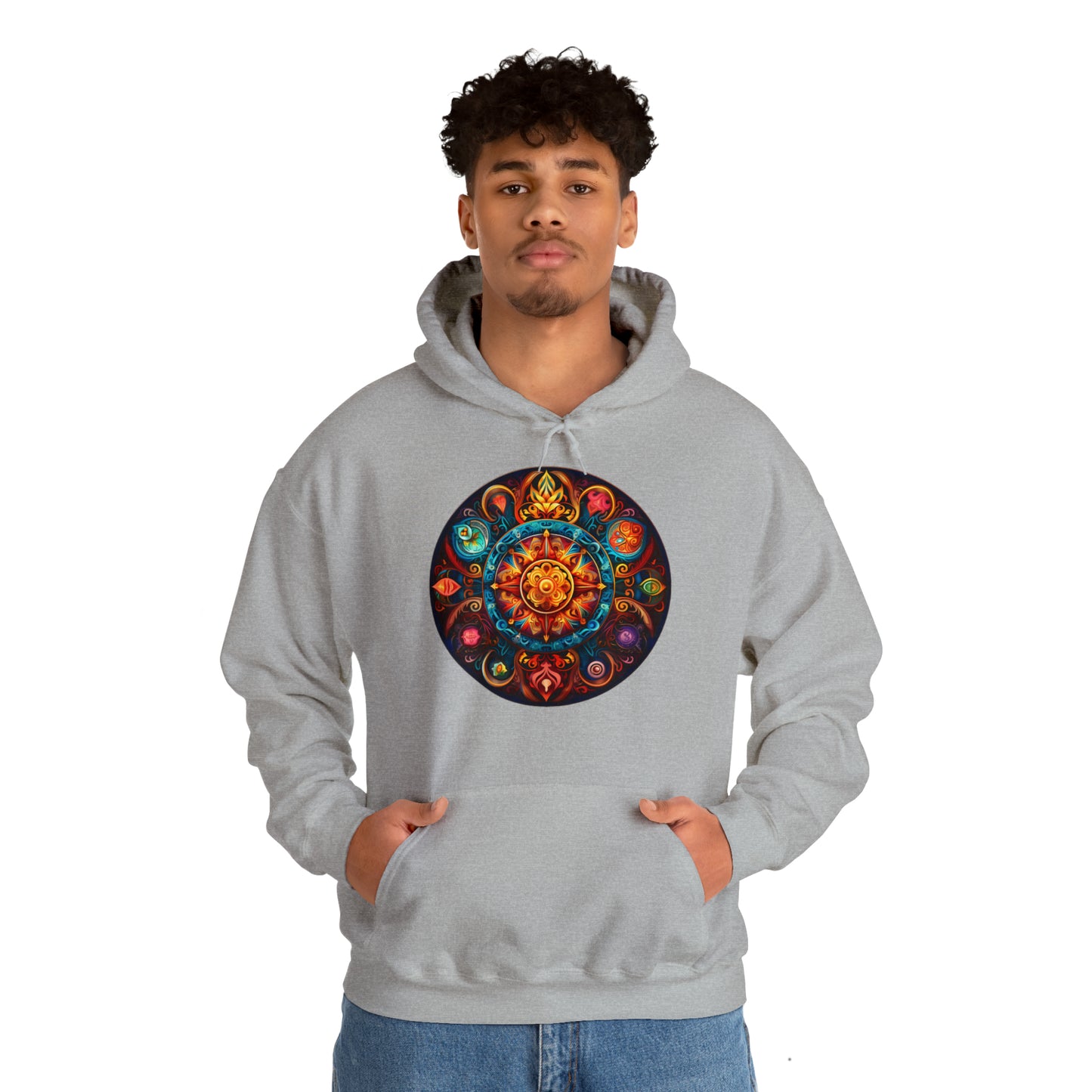 Mandala Hooded Sweatshirt
