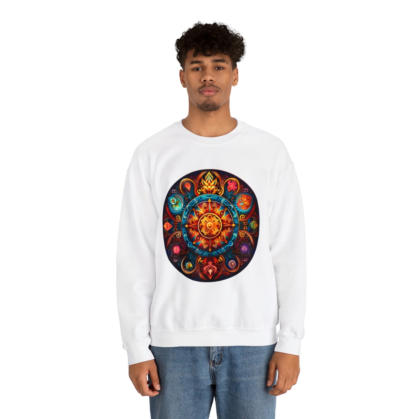 Mandala Crewneck Sweatshirt