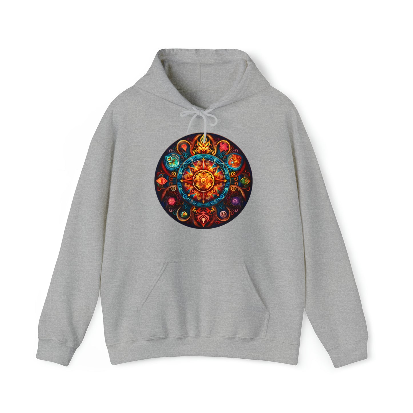 Mandala Hooded Sweatshirt