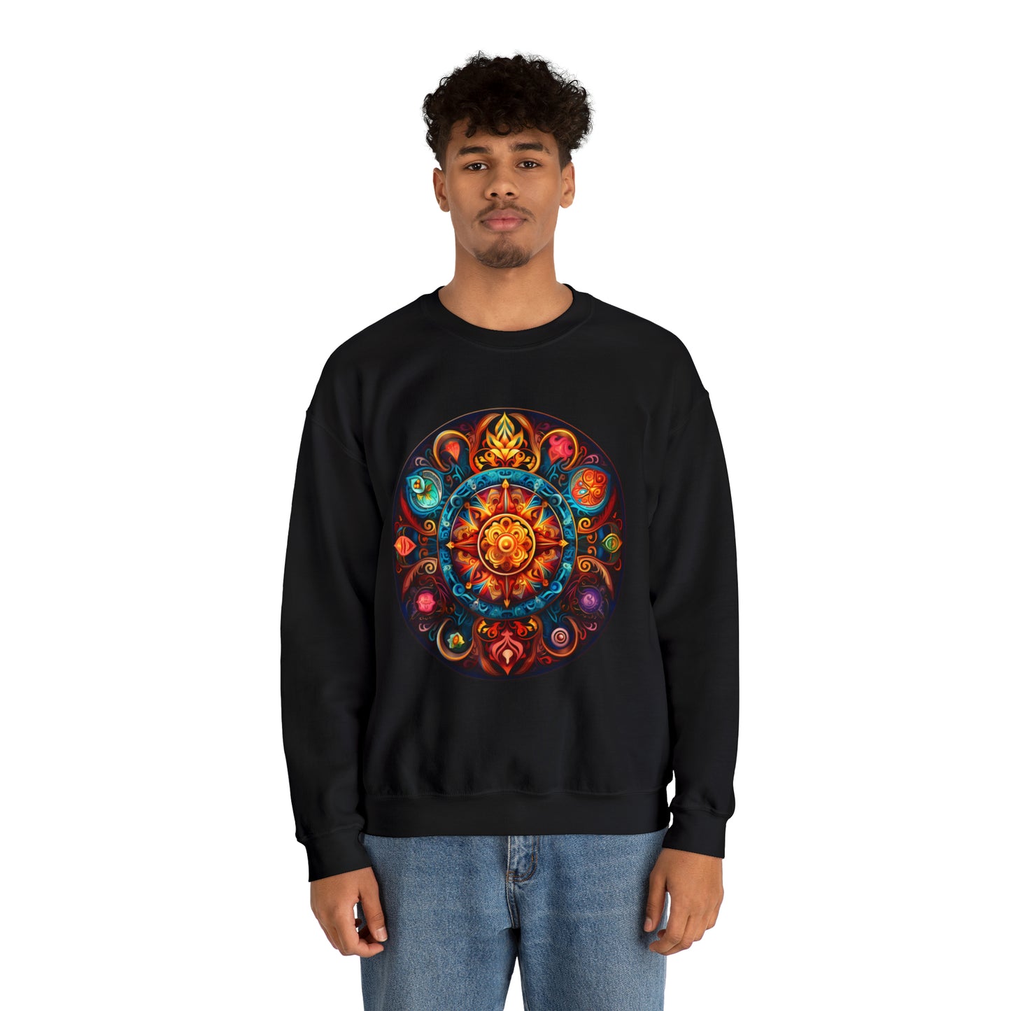 Mandala Crewneck Sweatshirt