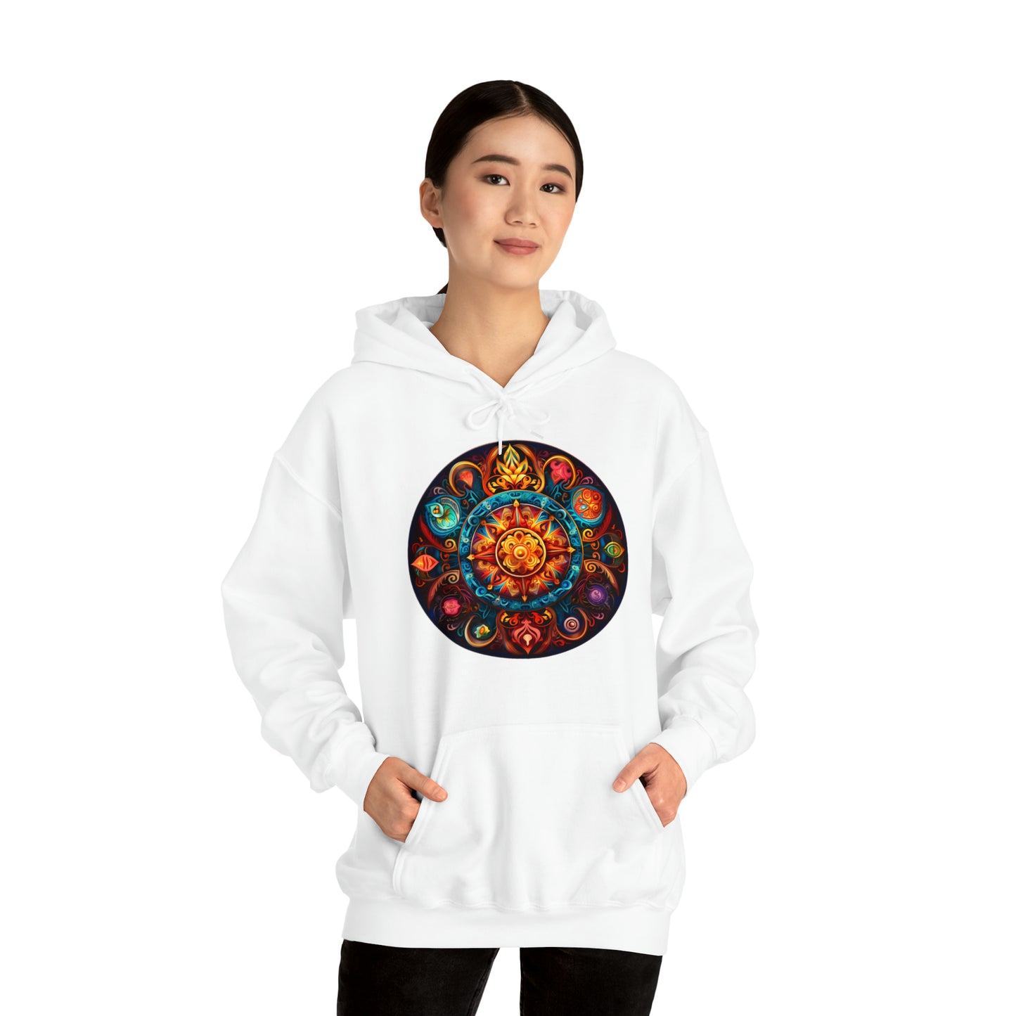 Mandala Hooded Sweatshirt